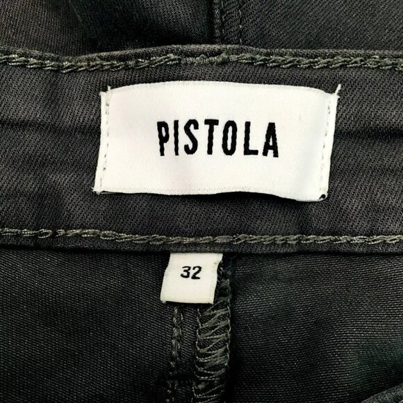 PISTOLA High Rise Button Fly Cargo Jean Women’s Size 32 - Picture 7 of 8